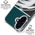 NFL Philadelphia Eagles Zone Block iPhone 16 Plus Clear Case