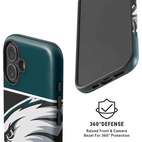 NFL Philadelphia Eagles Zone Block iPhone 16 Plus Magsafe Impact Case
