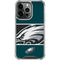 NFL Philadelphia Eagles Zone Block iPhone 16 Pro Clear Case
