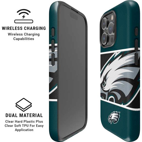 NFL Philadelphia Eagles Zone Block iPhone 16 Pro Max Magsafe Impact Case