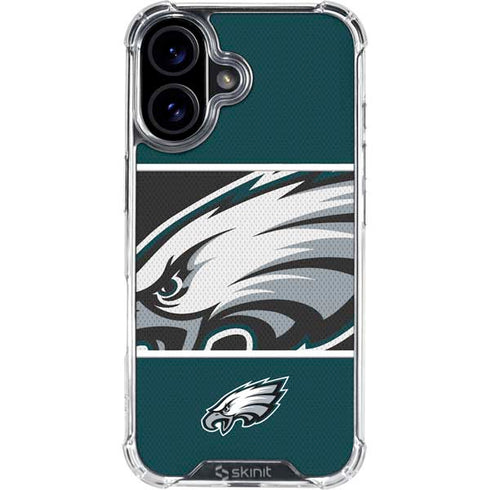 NFL Philadelphia Eagles Zone Block iPhone 17 Clear Case