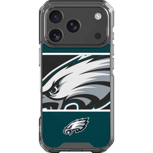 NFL Philadelphia Eagles Zone Block iPhone 18 Pro Clear Case
