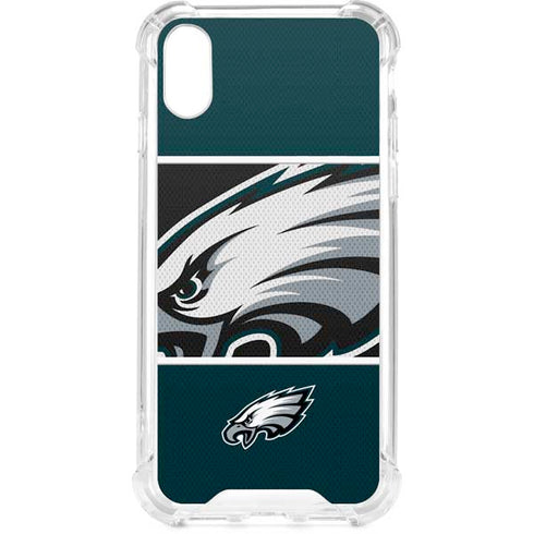 NFL Philadelphia Eagles Zone Block iPhone XS Clear Case