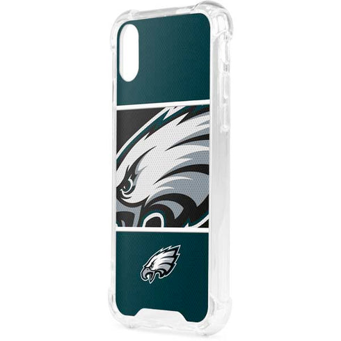 NFL Philadelphia Eagles Zone Block iPhone XS Clear Case