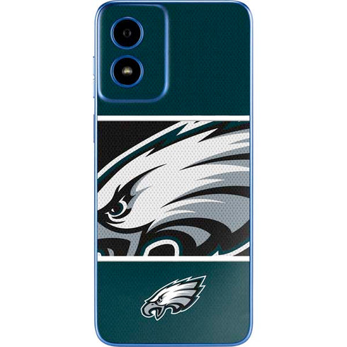 NFL Philadelphia Eagles Zone Block Moto G Play 4G (2024) Skin