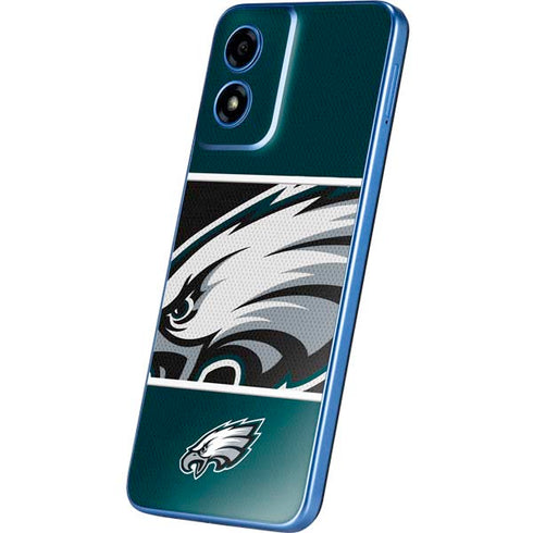 NFL Philadelphia Eagles Zone Block Moto G Play 4G (2024) Skin