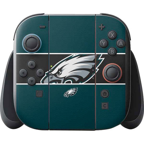 NFL Philadelphia Eagles Zone Block Nintendo Switch 2 (2025) with Joy-Con Skin
