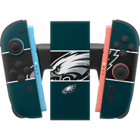 NFL Philadelphia Eagles Zone Block Nintendo Switch 2 (2025) Joy-Con Controller Skin