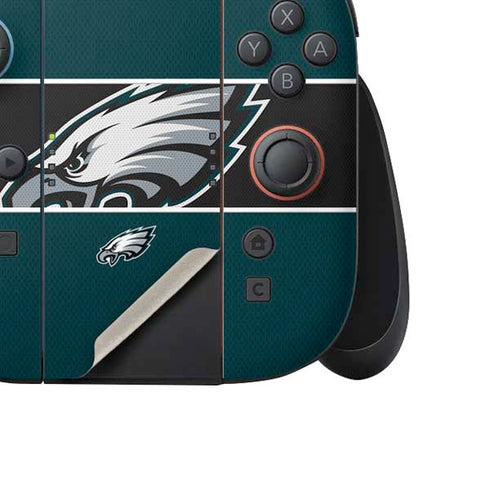 NFL Philadelphia Eagles Zone Block Nintendo Switch 2 (2025) Joy-Con Controller Skin