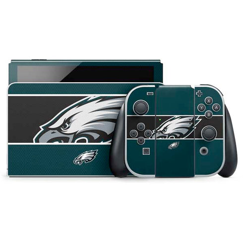 NFL Philadelphia Eagles Zone Block Nintendo Skins