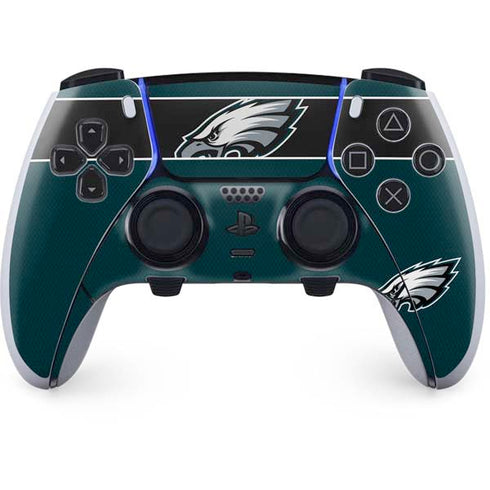 NFL Philadelphia Eagles Zone Block PS5 DualSense Edge Pro Controller Skin