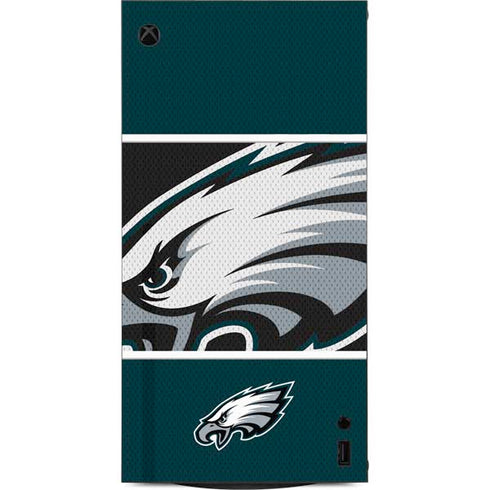 NFL Philadelphia Eagles Zone Block XBox Series X Digital Edition Console Skin