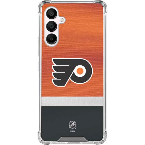NHL Philadelphia Flyers Alternate Jersey Galaxy A16 5G Clear Case