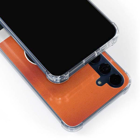 NHL Philadelphia Flyers Alternate Jersey Galaxy A35 5G Clear Case