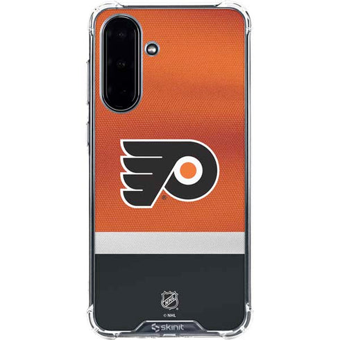 NHL Philadelphia Flyers Alternate Jersey Galaxy A36 5G Clear Case