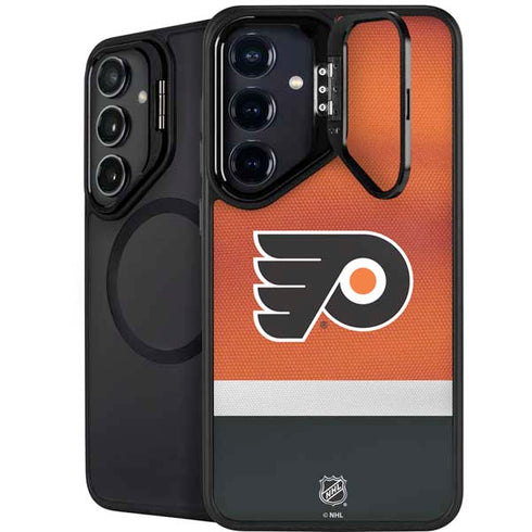 NHL Philadelphia Flyers Alternate Jersey Galaxy S24 Plus Kickstand Case