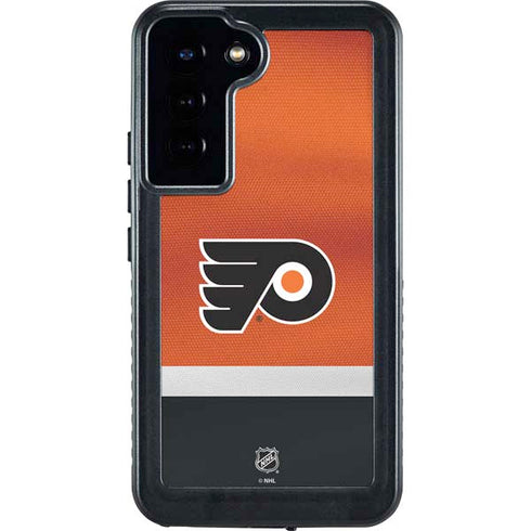 NHL Philadelphia Flyers Alternate Jersey Galaxy S24 Plus Waterproof Case