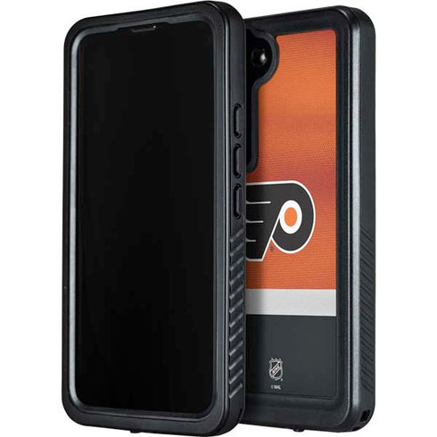 NHL Philadelphia Flyers Alternate Jersey Galaxy S24 Plus Waterproof Case