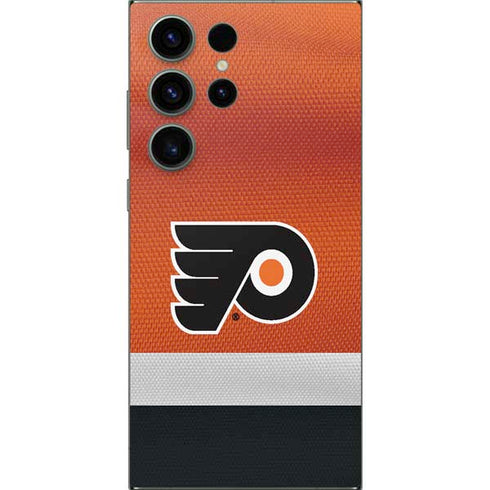 NHL Philadelphia Flyers Alternate Jersey Galaxy S25 Ultra Skin