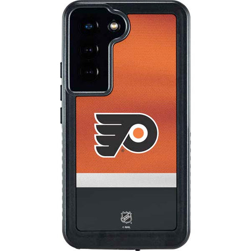 NHL Philadelphia Flyers Alternate Jersey Galaxy S24 Waterproof Case
