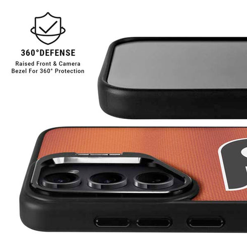 NHL Philadelphia Flyers Alternate Jersey Galaxy S26 Plus Kickstand Case