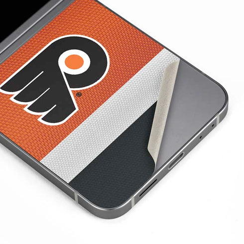NHL Philadelphia Flyers Alternate Jersey Galaxy Z Flip6 Skin