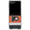 NHL Philadelphia Flyers Alternate Jersey Galaxy Z Flip7 Clear Case
