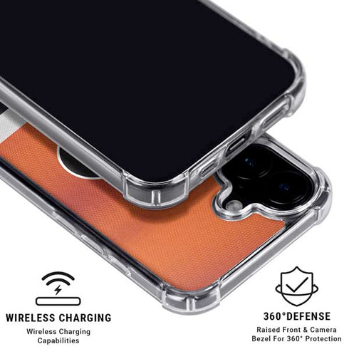 NHL Philadelphia Flyers Alternate Jersey iPhone 16 Plus MagSafe Case