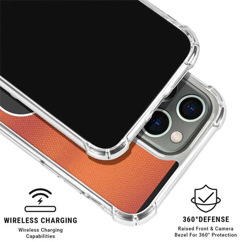 NHL Philadelphia Flyers Alternate Jersey iPhone 16 Pro Max Clear Case