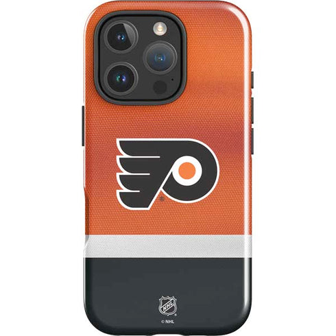 NHL Philadelphia Flyers Alternate Jersey iPhone 16 Pro Max Impact Case