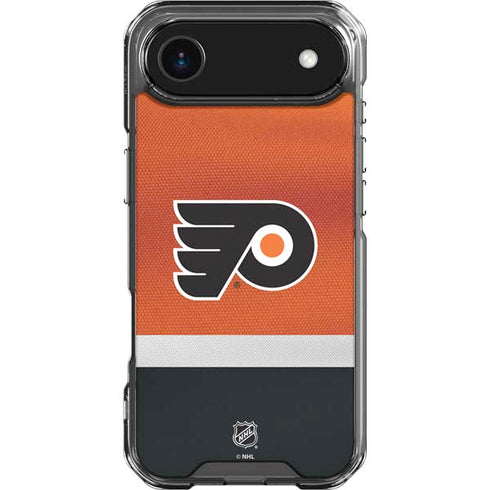 NHL Philadelphia Flyers Alternate Jersey iPhone 17 Air Clear Case
