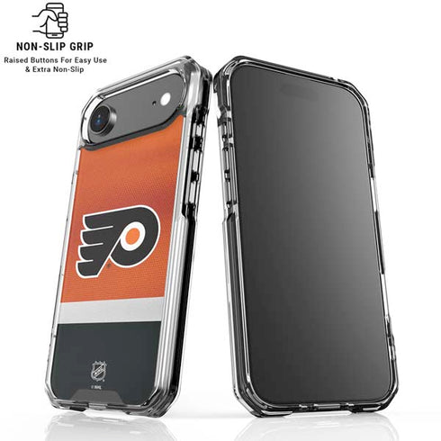 NHL Philadelphia Flyers Alternate Jersey iPhone 17 Air Clear Case