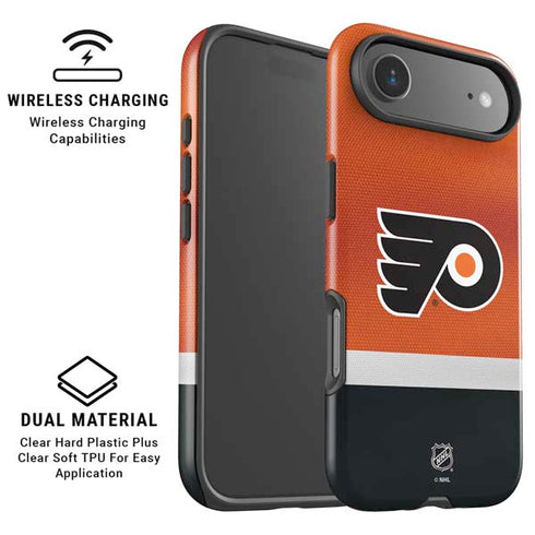 NHL Philadelphia Flyers Alternate Jersey iPhone 17 Air Magsafe Impact Case