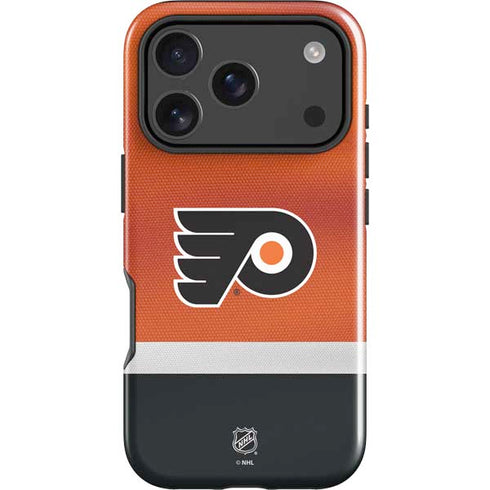 NHL Philadelphia Flyers Alternate Jersey iPhone 17 Pro Impact Case