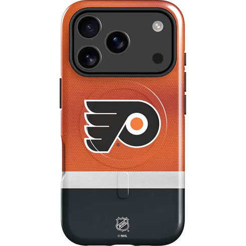 NHL Philadelphia Flyers Alternate Jersey iPhone 17 Pro Max Magsafe Impact Case
