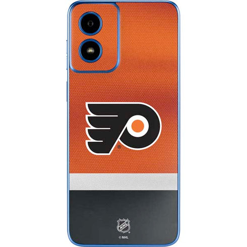 NHL Philadelphia Flyers Alternate Jersey Moto G Play 4G (2024) Skin
