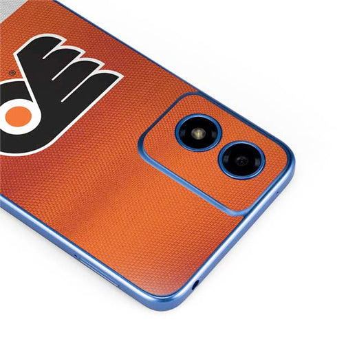 NHL Philadelphia Flyers Alternate Jersey Moto G Play 4G (2024) Skin