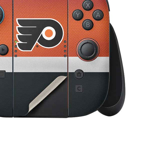 NHL Philadelphia Flyers Alternate Jersey Nintendo Switch 2 (2025) Joy-Con Controller Skin