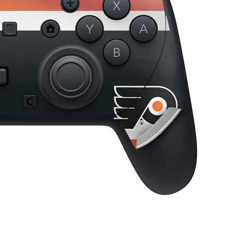 NHL Philadelphia Flyers Alternate Jersey Nintendo Switch 2 (2025) Pro Controller Skin