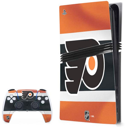 NHL Philadelphia Flyers Alternate Jersey PS5 Pro Bundle Skin