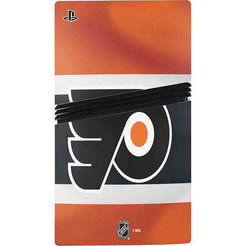 NHL Philadelphia Flyers Alternate Jersey PS5 Pro Console Skin