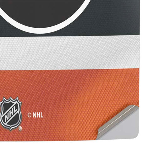 NHL Philadelphia Flyers Alternate Jersey PS5 Pro Console Skin