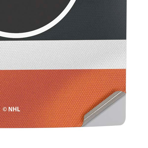 NHL Philadelphia Flyers Alternate Jersey PS5 Pro Disk Console Skin