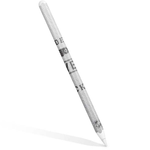 NHL Philadelphia Flyers Black Text Apple Pencil (2nd Gen 2019) Skin