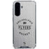 NHL Philadelphia Flyers Black Text Galaxy A36 5G Clear Case