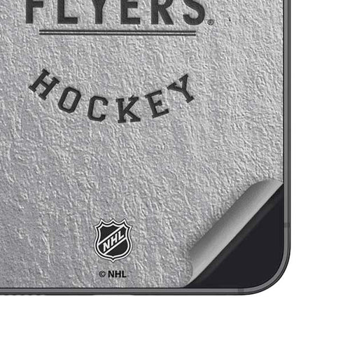 NHL Philadelphia Flyers Black Text Galaxy S24 Plus Skin