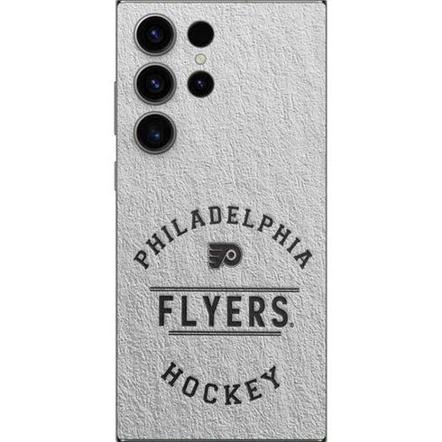 NHL Philadelphia Flyers Black Text Galaxy S24 Ultra Skin