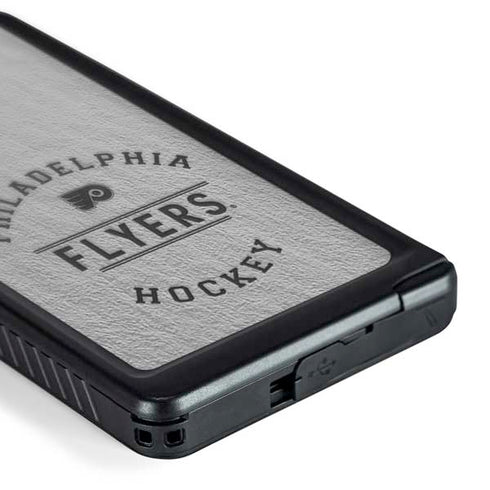 NHL Philadelphia Flyers Black Text Galaxy S24 Ultra Waterproof Case