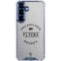 NHL Philadelphia Flyers Black Text Galaxy S25 Clear Case
