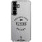 NHL Philadelphia Flyers Black Text Galaxy S26 Plus Clear Case